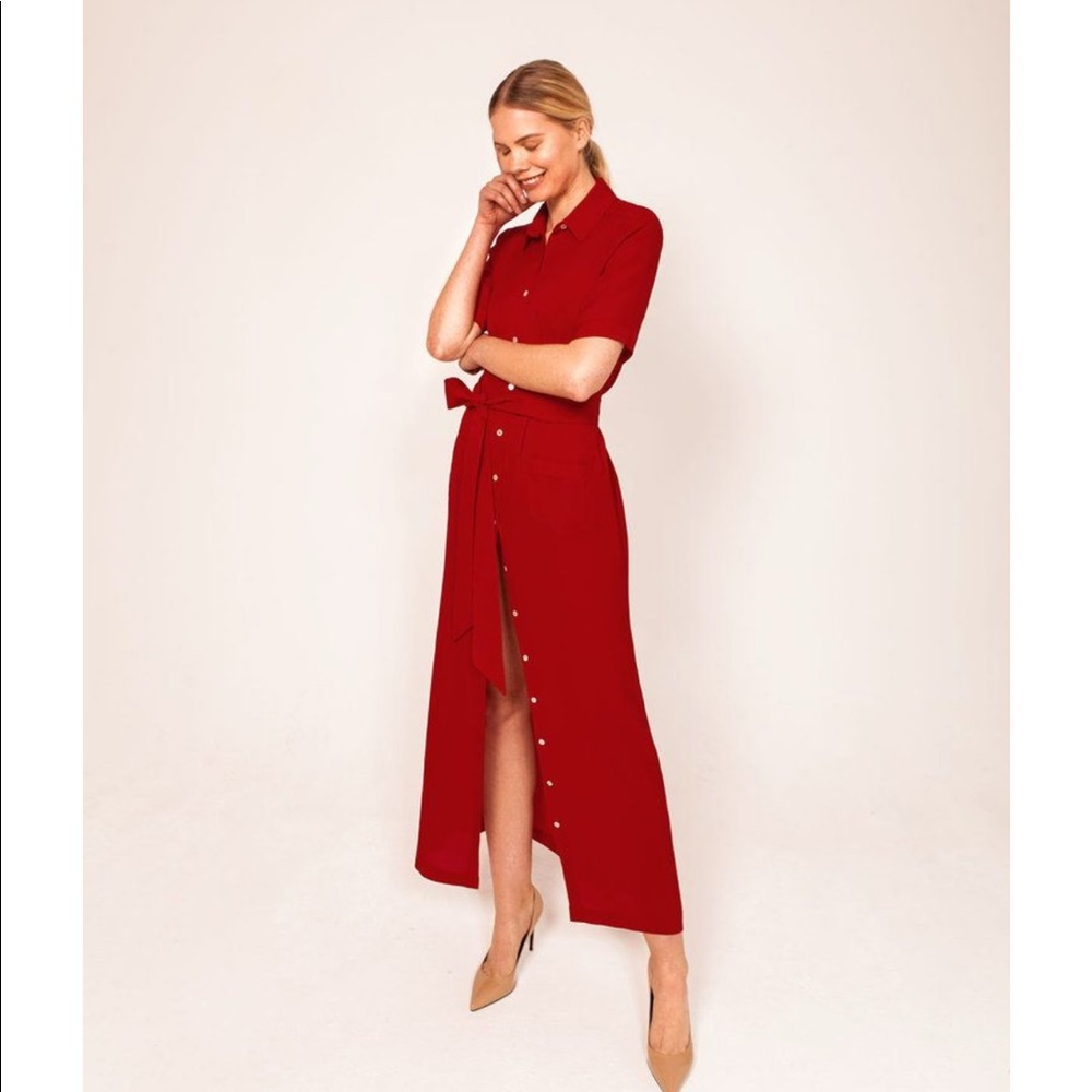 Gorgeous 100% silk, Marina London dress